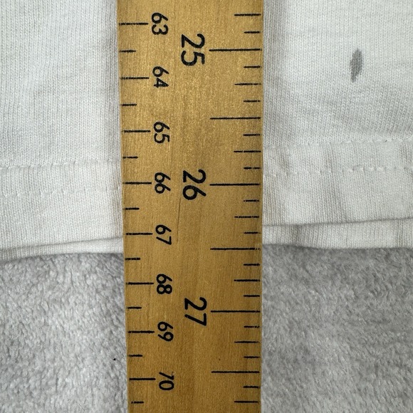 Vtg Stussy Shirt Mens Medium White Y2K Spell Out Graffiti Skate Surf‎ Streetwear - Picture 9 of 11